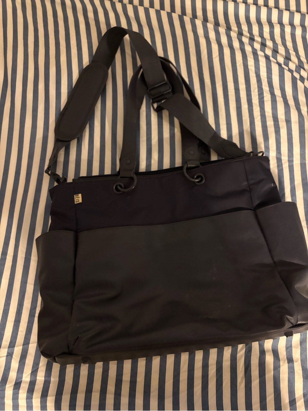 Beis diaper bag navy